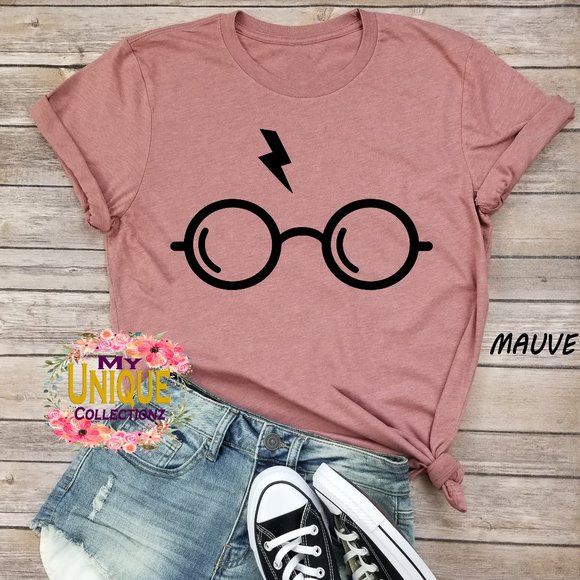Harry Potter Glasses Shirt, Harry Potter Shirt - Picture 1 of 2